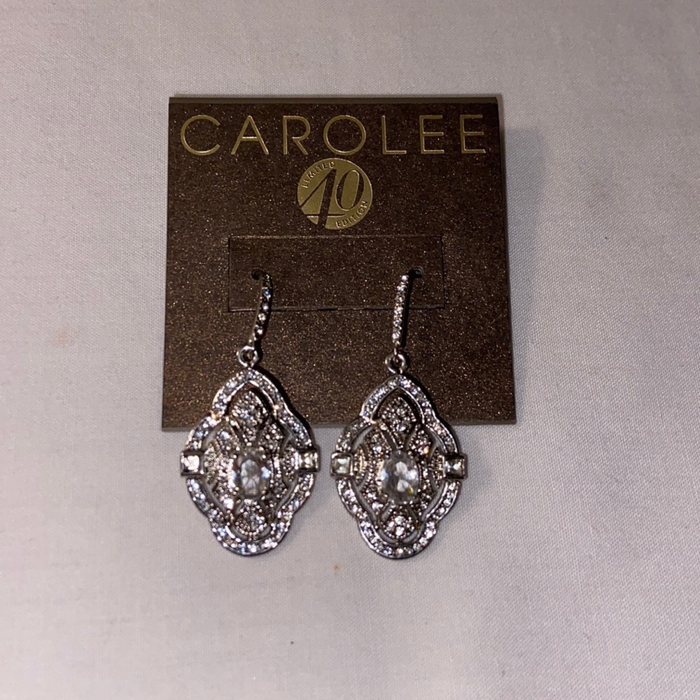 Carolee 40th edition BCA earrings